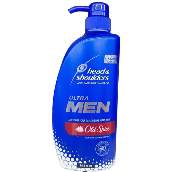 Head & Shoulders x Old Spice w. Deep Sea Minerals 24.3oz Anti-Dandruff Shampoo - Picture 1 of 6